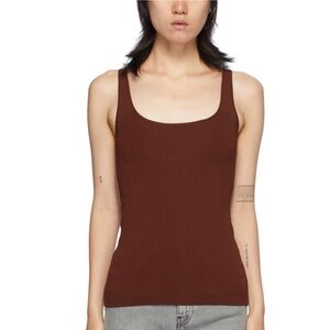 Totême: Brown Urda Tank Top (Brown)